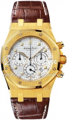 Audemars Piguet 26022BA.OO.D088CR.01 Royal Oak Mens Automatic 18 kt Yellow Gold