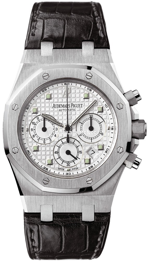 Audemars Piguet 26022BC.OO.D002CR.01 Royal Oak Mens Automatic 18 kt White Gold