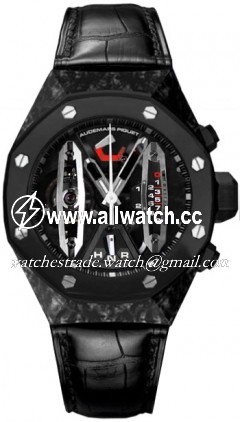 Audemars Piguet 26265FO.OO.D002CR.01 Royal Oak Mens Hand Wind Forged Carbon