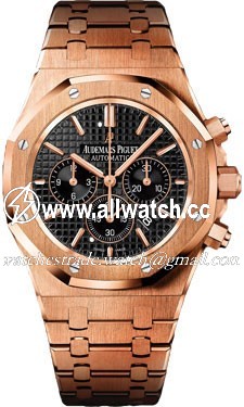 Audemars Piguet 26320OR.OO.1220OR.01 Royal Oak Mens Automatic 18kt Pink Gold