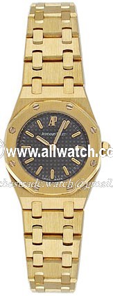 Audemars Piguet 67075BA.OO.1100BA.04 Royal Oak Ladies Quartz 18kt Yellow Gold