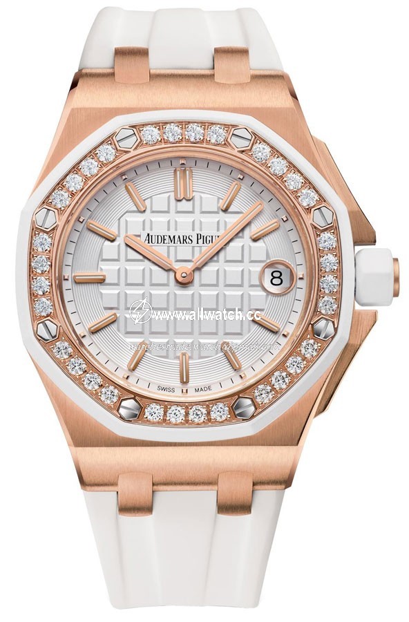 Audemars Piguet 67540OKZZA010CA01 Royal Oak Ladies Quartz 18 Carat Rose Gold