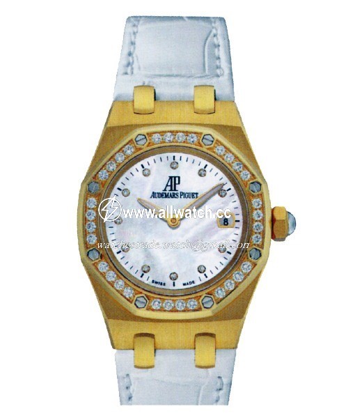 Audemars Piguet 67601BA.ZZ.D012CR.02 Royal Oak Ladies Quartz 18 kt Yellow Gold