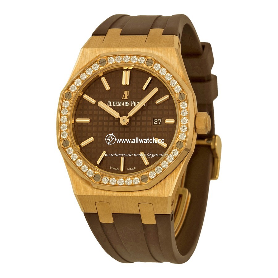 Audemars Piguet 67651OR.ZZ.D080CA.01 Royal Oak Ladies Quartz 18 kt Rose Gold