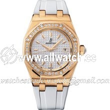 Audemars Piguet 77321OR.ZZ.D010CA.01.A Royal Oak Ladies Automatic 18kt Rose Gold