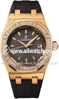 Audemars Piguet 77321OR.ZZ.D080CA.01.A Royal Oak Ladies Automatic 18 kt Rose Gold