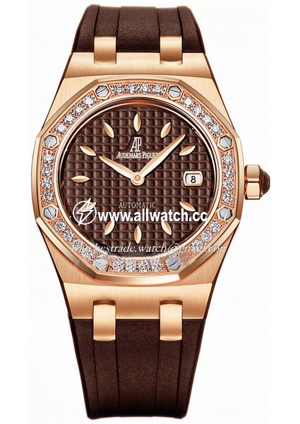 Audemars Piguet 77321OR.ZZ.D080CA.01 Royal Oak Ladies Automatic 18kt Rose Gold