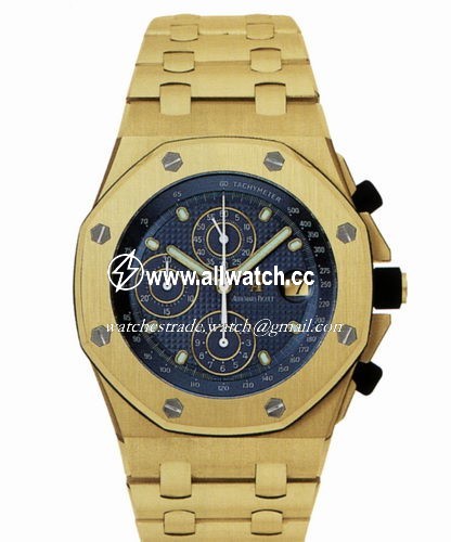 Audemars Piguet 25721BA.OO.1000BA.02 Royal Oak Offshore Mens Quartz 18kt Yellow Gold