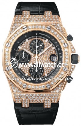 Audemars Piguet 26067OR.ZZ.D002CR.01 Royal Oak Offshore Mens Automatic 18kt Rose Gold