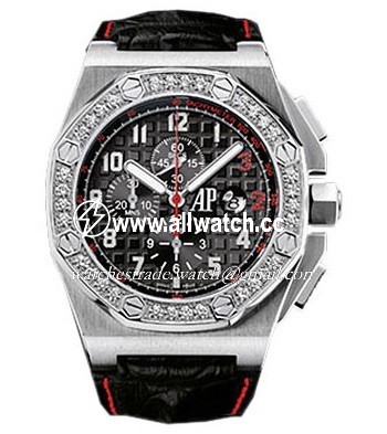 Audemars Piguet 26134BC.ZZ.A101CR.01 Royal Oak Offshore Mens Automatic 18kt White Gold