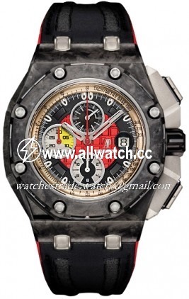 Audemars Piguet 26290IO.OO.A001VE.01 Royal Oak Offshore Mens Automatic Forged Carbon