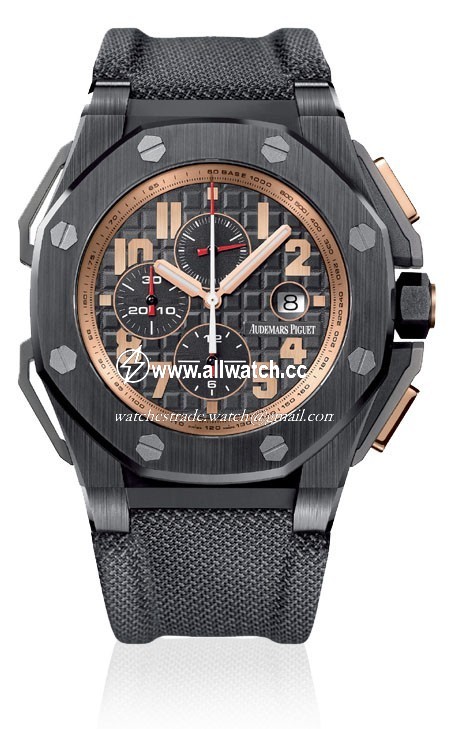 Audemars Piguet 26378IO.OO.A001KE.01 Royal Oak Offshore Mens Automatic Ceramic