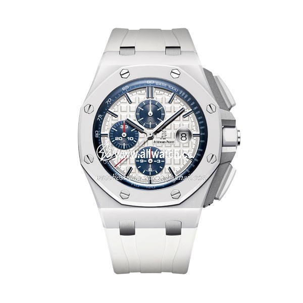 Audemars Piguet 26402CBOOA010CA01 Royal Oak Offshore Mens Automatic White Ceramic