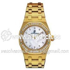 Audemars Piguet 67151BA.ZZ.1108BA.05 Royal Oak Offshore Ladies Quartz 18Kt Yellow Gold