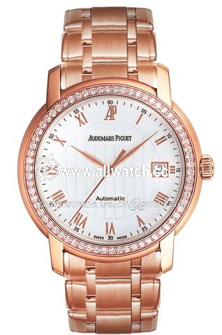 Audemars Piguet 15158OR.ZZ.1229OR.01 Jules Audemars Mens Automatic 18 kt Rose Gold
