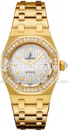 Audemars Piguet 77321BA.ZZ.1230BA.01.A Royal Oak Ladies Automatic 18 kt Yellow Gold