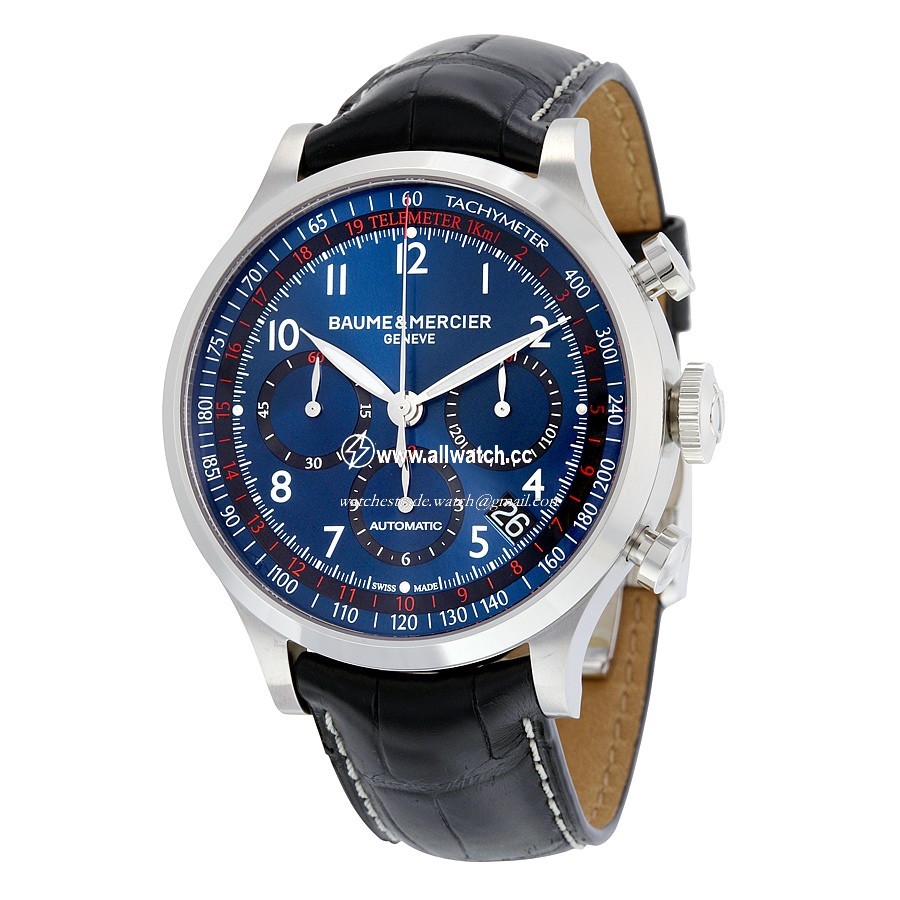 Baume et Mercier 10065 Capeland Mens Automatic Stainless Steel