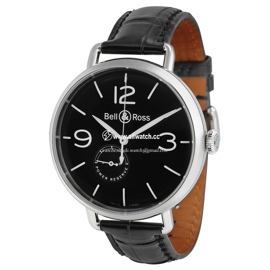 Bell & Ross BRWW197-BL-ST/SCR Vintage Mens Automatic Stainless Steel