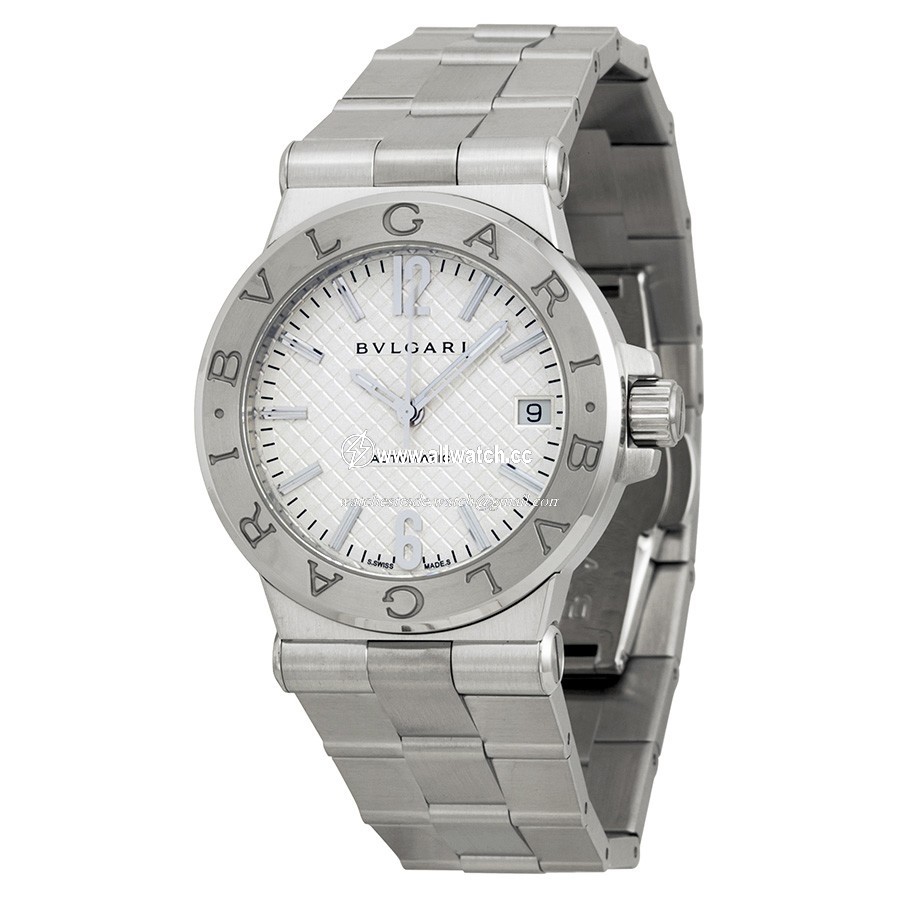 Bvlgari DG35C6SSD Diagono Mens Automatic Stainless Steel