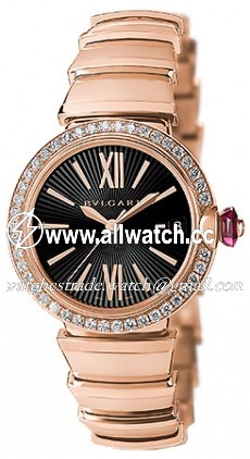 Bvlgari 102260 Ladies Automatic 18 Carat Pink Gold