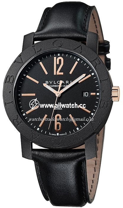 Bvlgari 102248 Mens Automatic Carbon Fiber