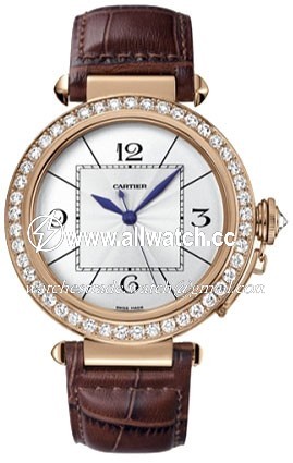Cartier WJ120051 Pasha de Cartier Mens Automatic 18kt Rose Gold