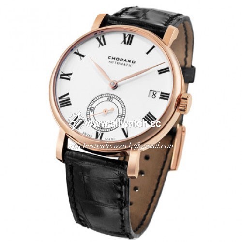 Chopard 161289-5001 Mens Automatic 18K Rose Gold