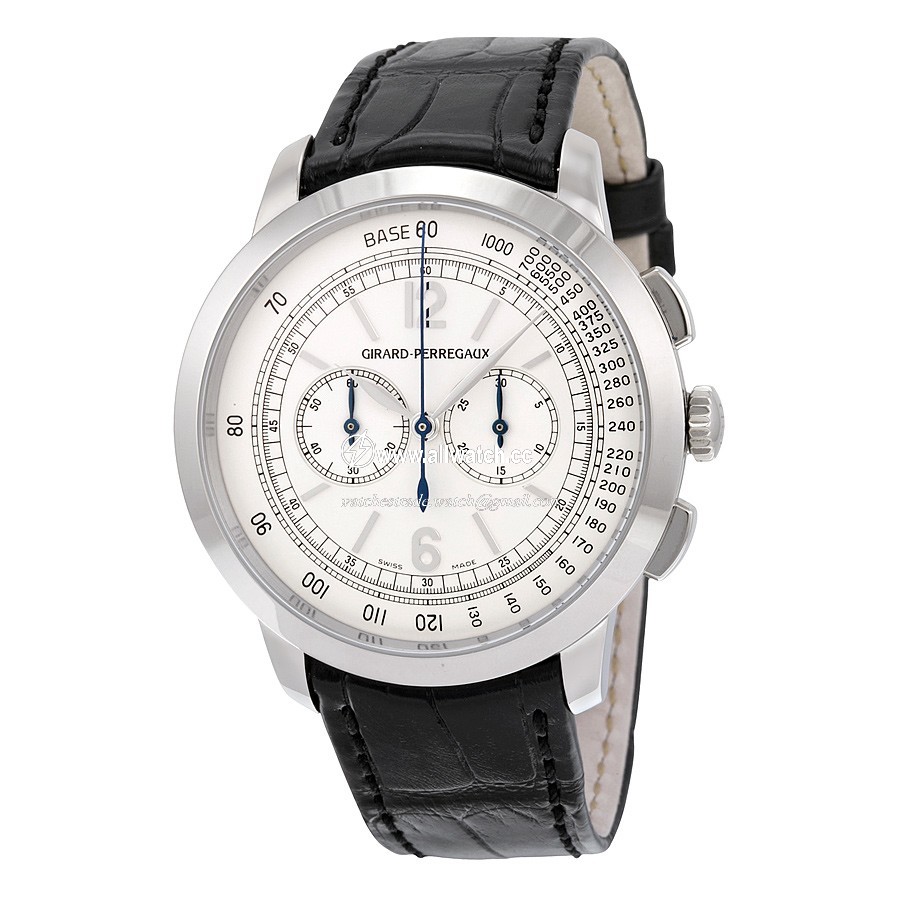 Girard Perregaux 49539-53-151-BK6A GP 1965 Mens Automatic 18kt White Gold