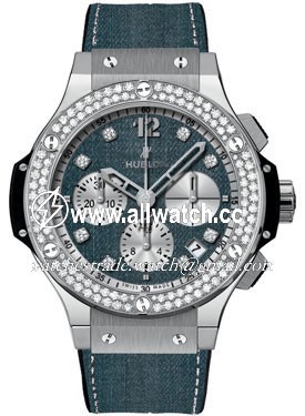 Hublot 341.SX.2710.NR.1104.JEANS Big Bang Ladies Automatic Satin-Finished Stainless Steel