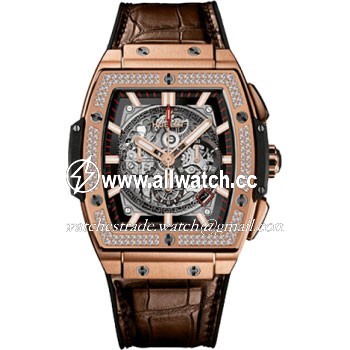 Hublot 601.OX.0183.LR.1704 Mens Automatic Satin-finished 18K Gold