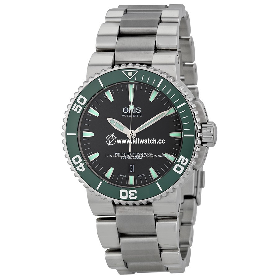 Oris 01 733 7653 4137-07 8 26 01PEB Aquis Mens Automatic Stainless Steel