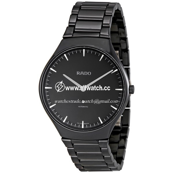 Rado R27969152 TRUE Unisex Automatic Black Ceramic