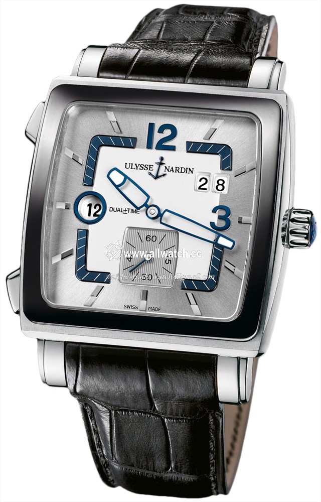 Ulysse Nardin 243-92cer/601 Quadrato Mens Automatic Stainless Steel
