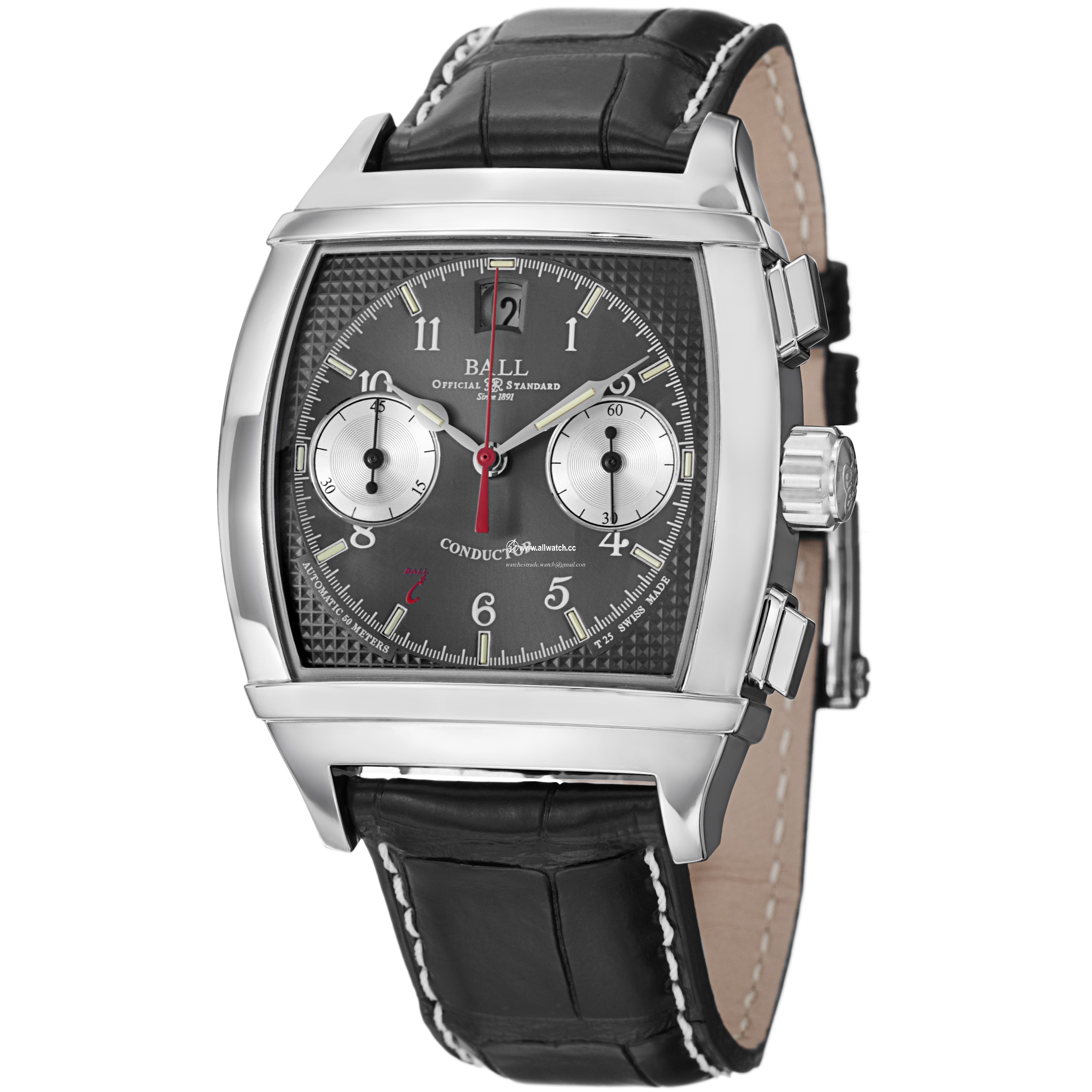 Ball CM2068D-LJ-GY Conductor Mens Automatic Stainless Steel