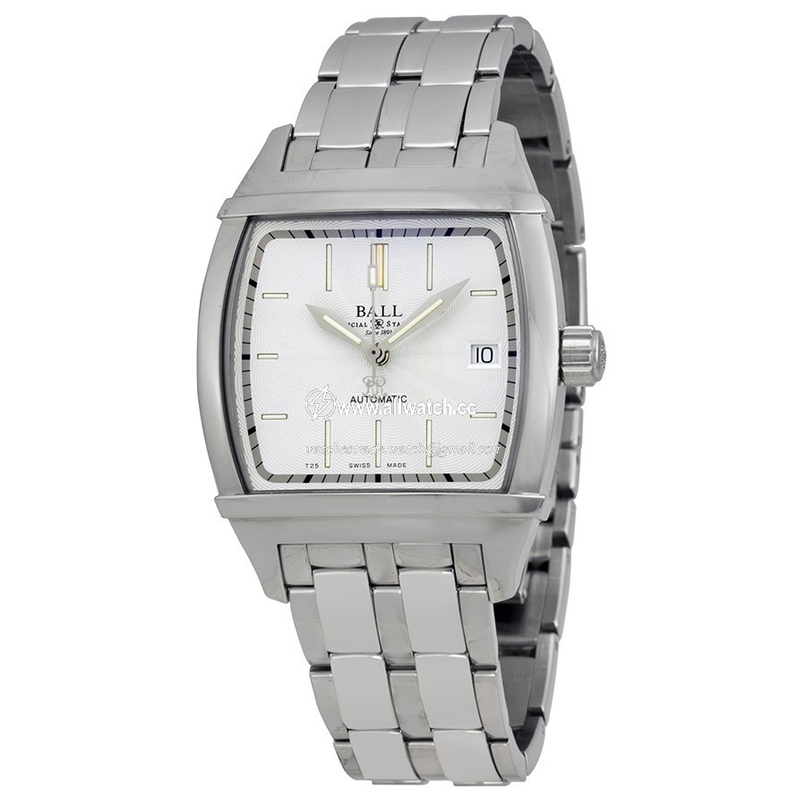 Ball NM1068D-SJ-WH Conductor Mens Automatic Stainless Steel