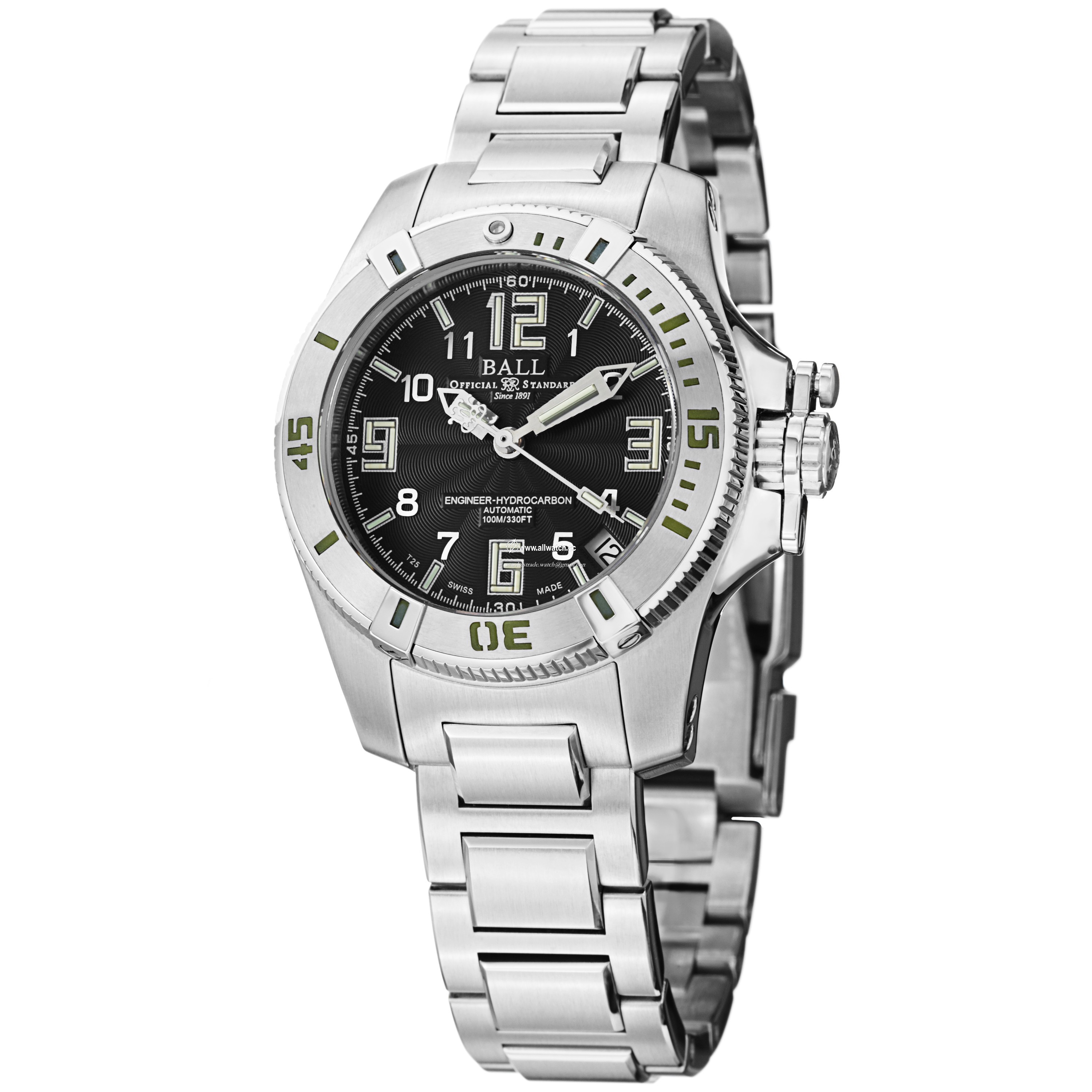 Ball DL1016C-SAJ-BK Ladies Automatic Stainless Steel