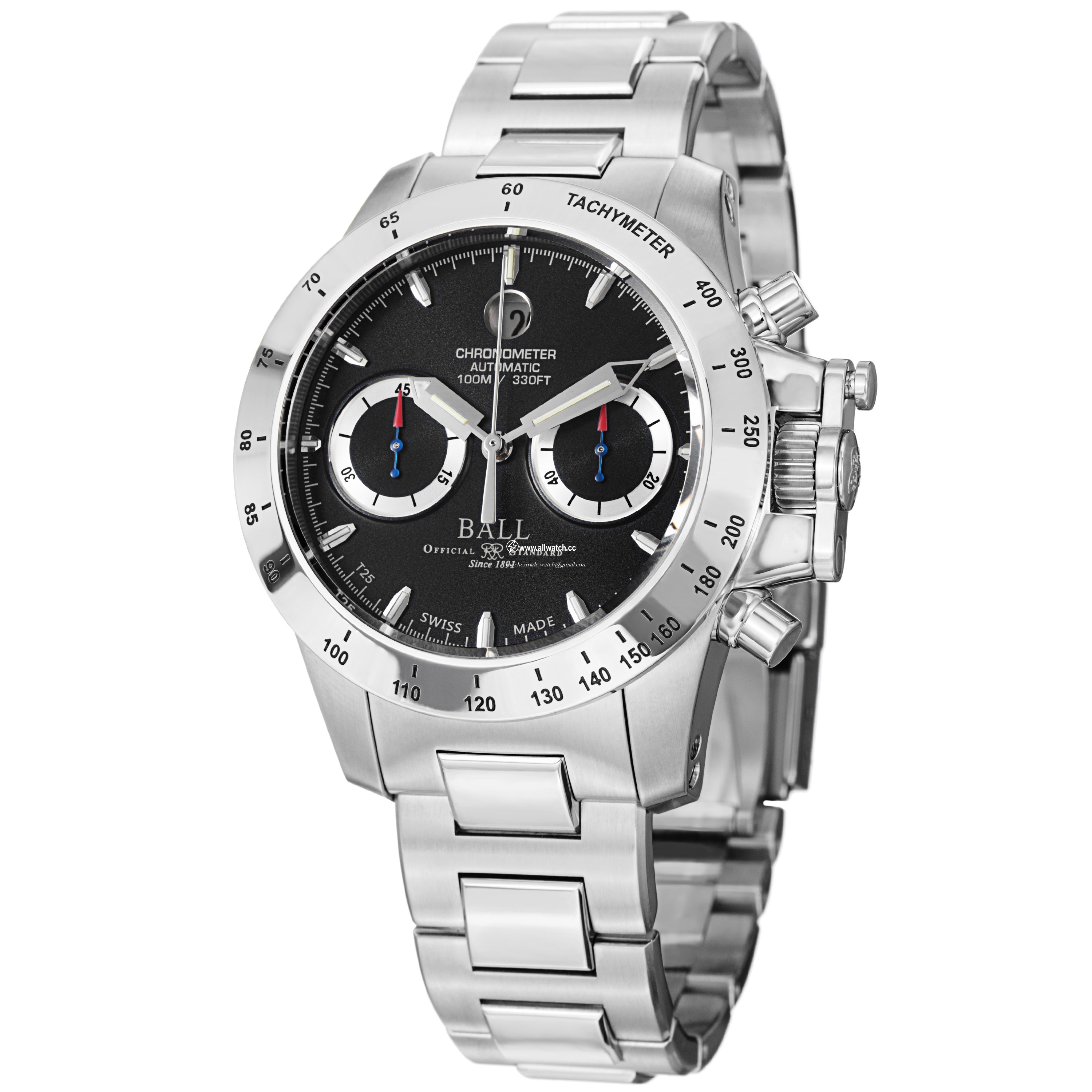 Ball CM2098C-SCJ-BK Engineer Mens Automatic Stainless Steel