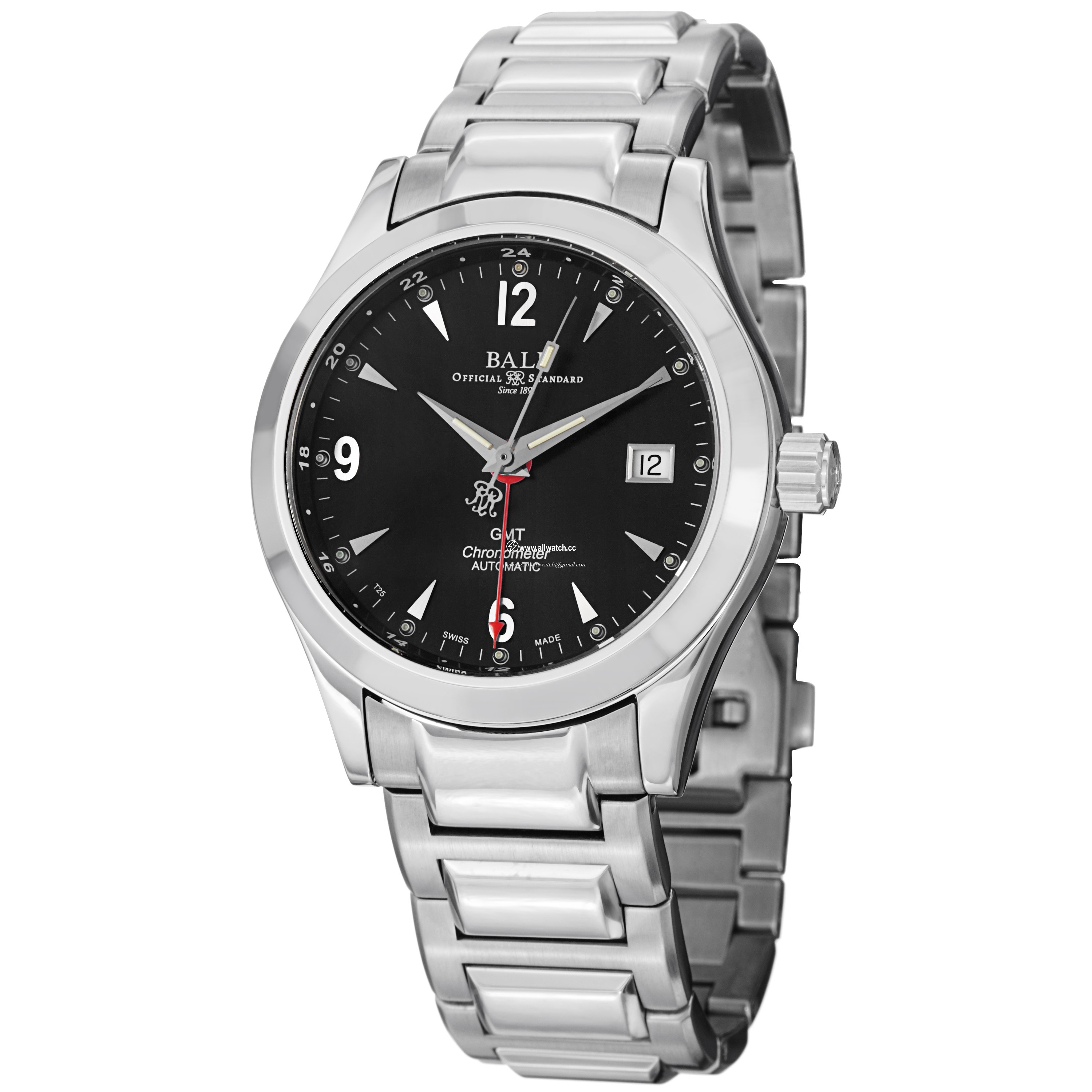 Ball GM1032C-S2CJ-BK Engineer Mens Automatic Stainless Steel