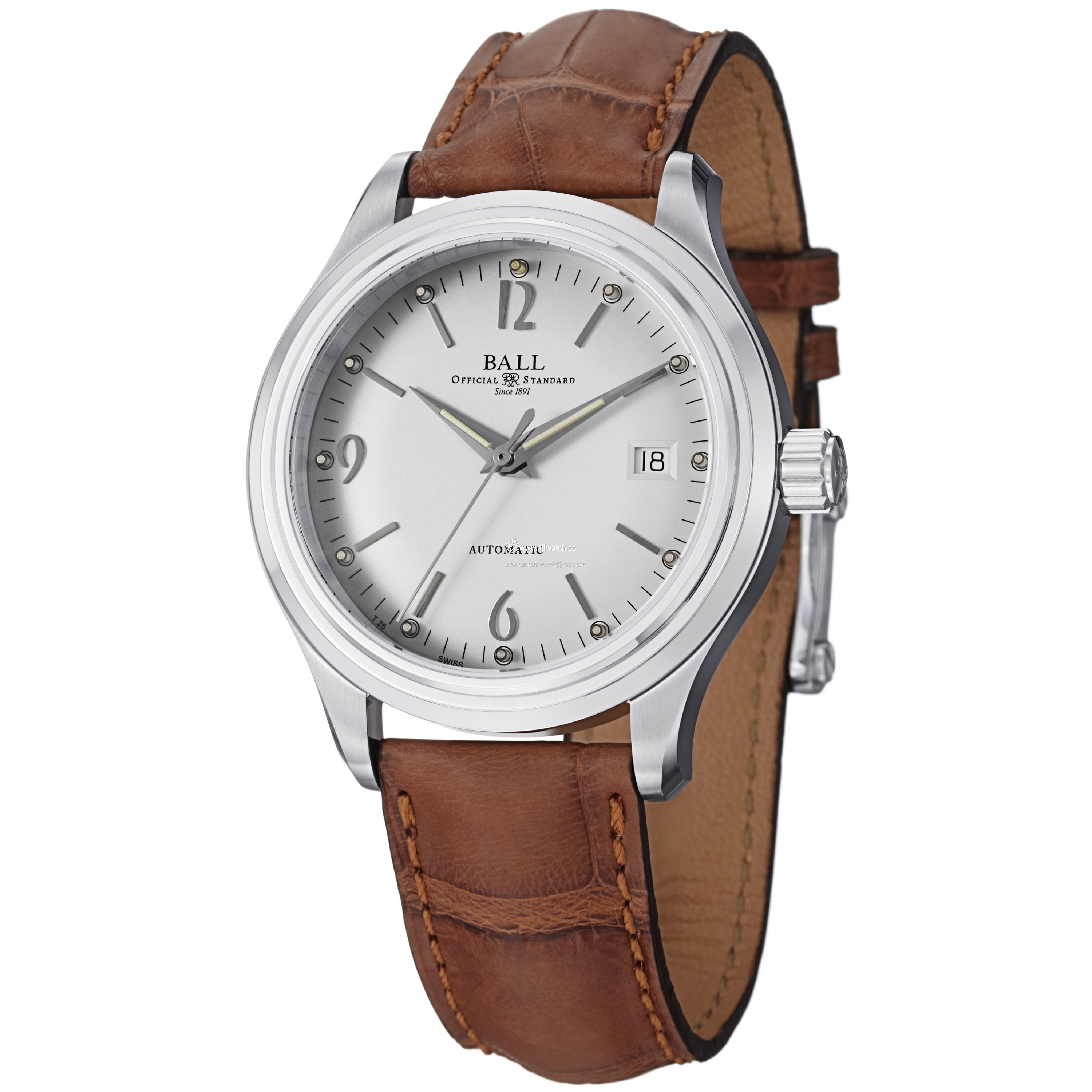 Ball NM1060D-LJ-WH Streamliner Mens Automatic Stainless Steel