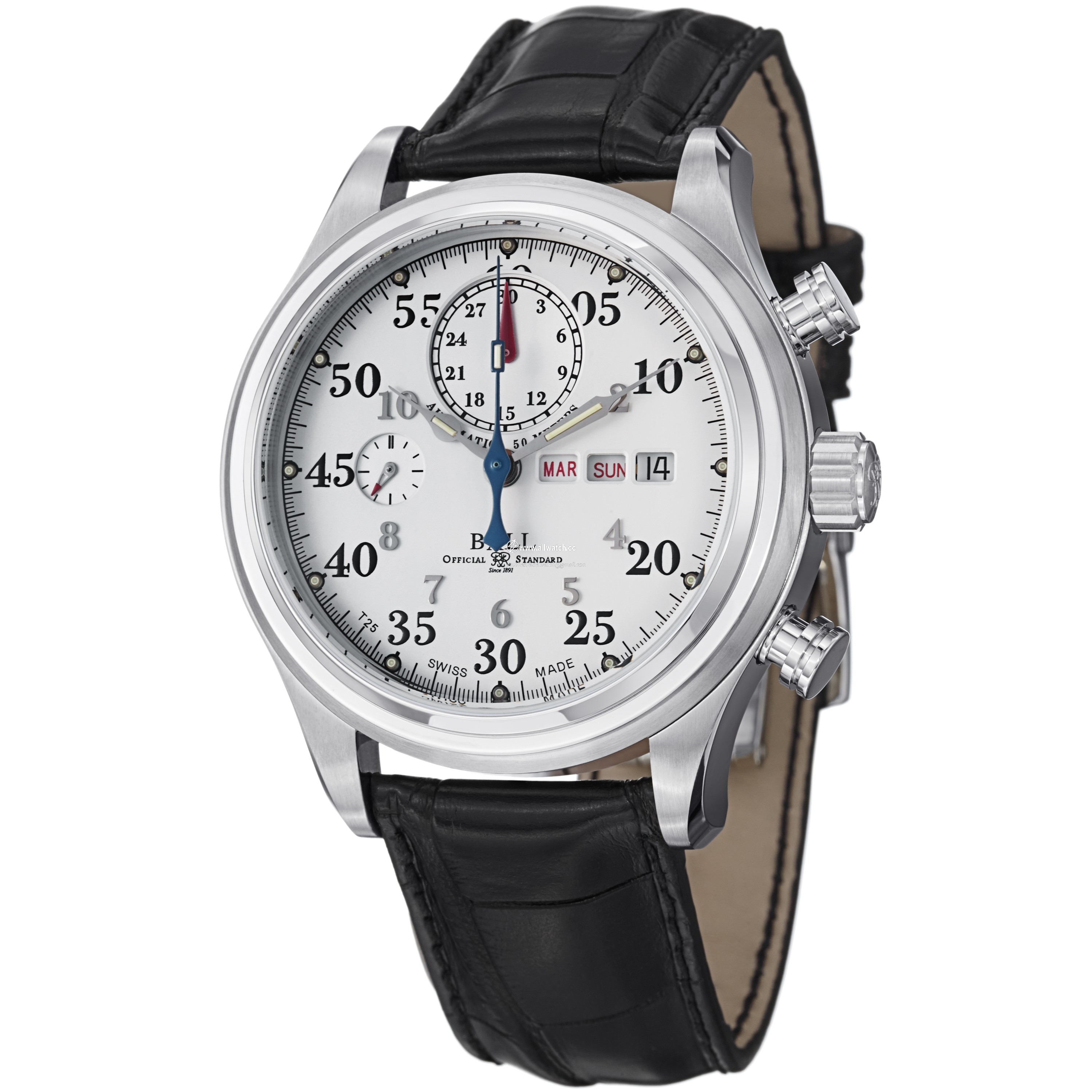 Ball CM1030D-L1J-WH Trainmaster Mens Automatic Stainless Steel