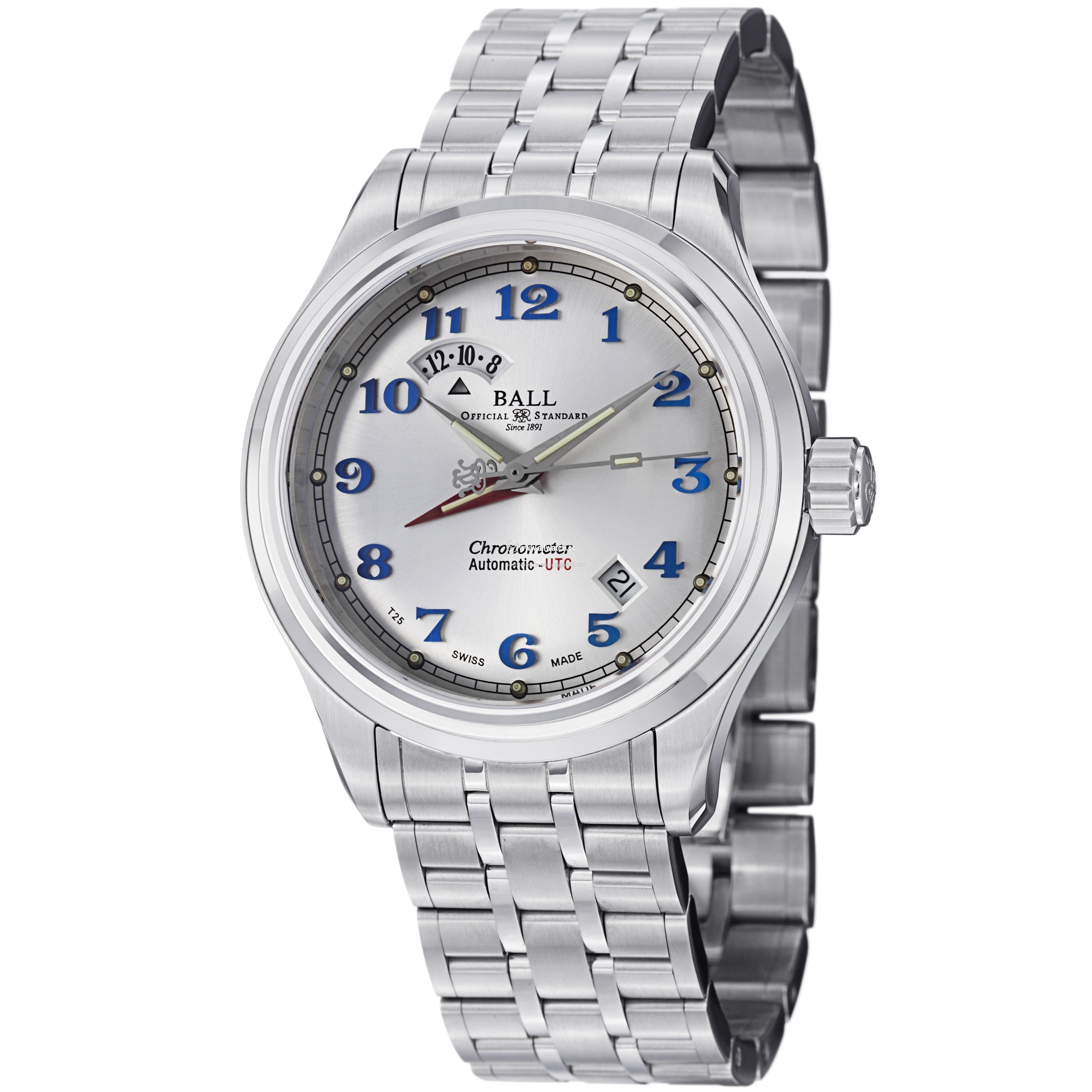 Ball GM1020D-SCJ-SL Trainmaster Mens Automatic Stainless Steel