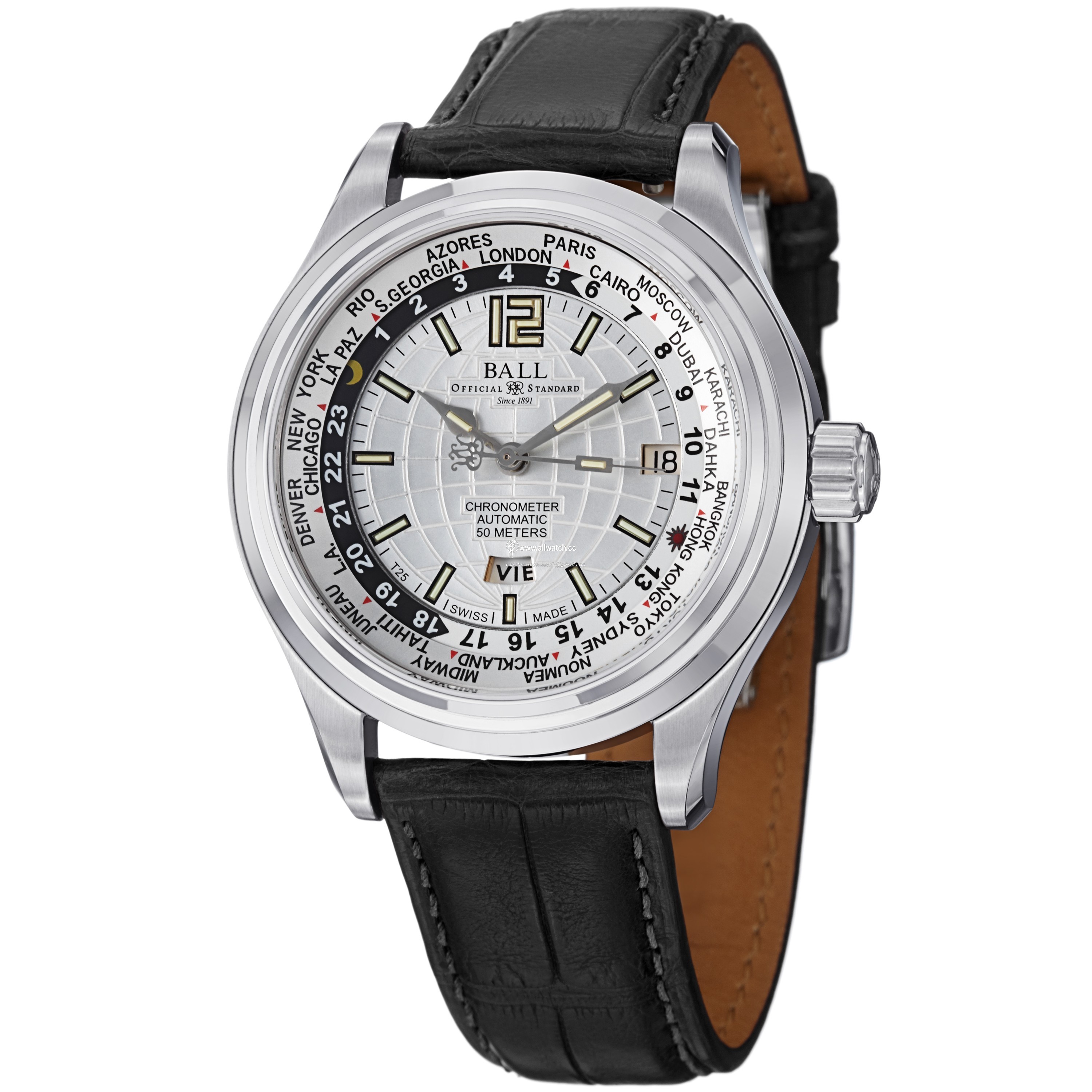 Ball GM1020DL1FCAJS1 Trainmaster Mens Automatic Stainless Steel