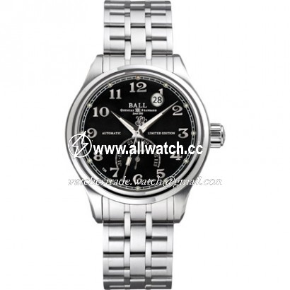 Ball NT1050D-SJ-BKF Trainmaster Mens Automatic Stainless Steel