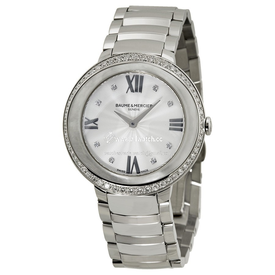 Baume et Mercier 10199 Ladies Quartz Stainless Steel