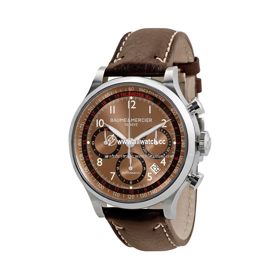 Baume et Mercier 10002 Capeland Mens Automatic Stainless Steel