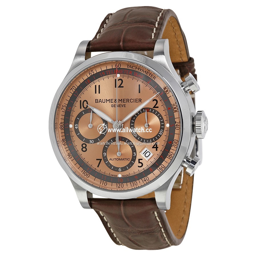 Baume et Mercier 10045 Capeland Mens Automatic Stainless Steel