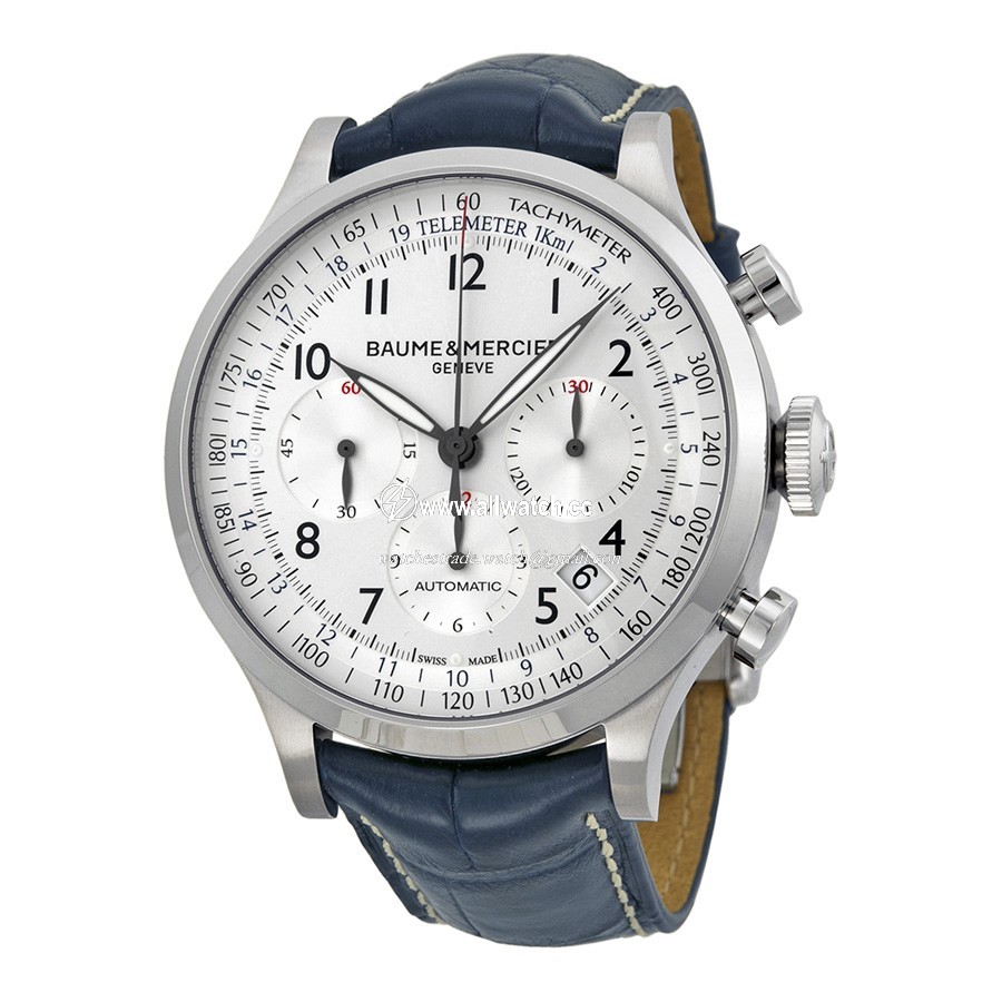 Baume et Mercier 10063 Capeland Mens Automatic Stainless Steel