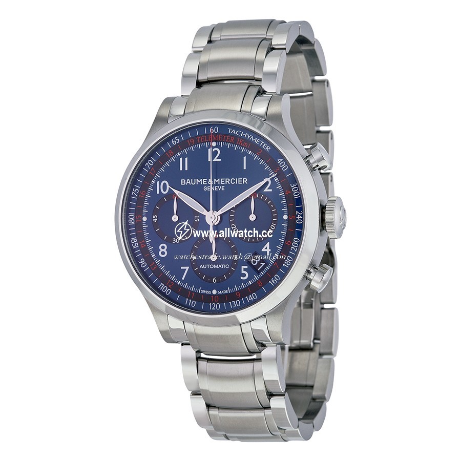Baume et Mercier 10066 Capeland Mens Automatic Stainless Steel