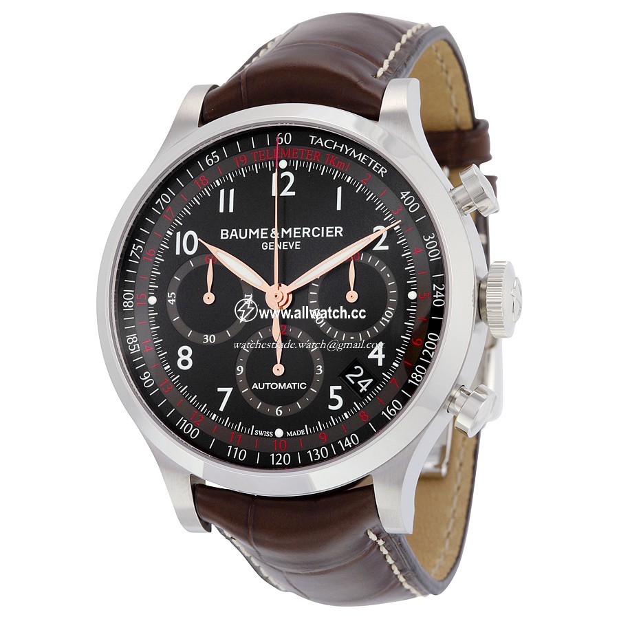 Baume et Mercier 10067 Capeland Mens Automatic Stainless Steel