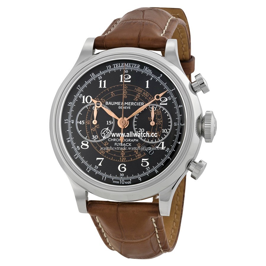 Baume et Mercier 10068 Capeland Mens Automatic Stainless Steel
